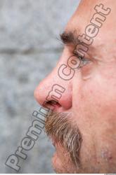 Nose Head Man Casual Slim Bearded Street photo references